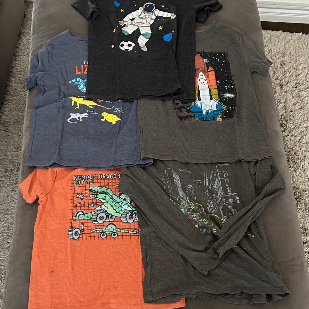 5- Cat and Jack Boys Shirts